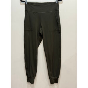Lululemon Align High Rise Jogger 8 Olive Green Athletic Workout